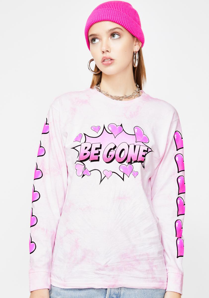 Be Gone Tie Dye Tee – Dolls Kill