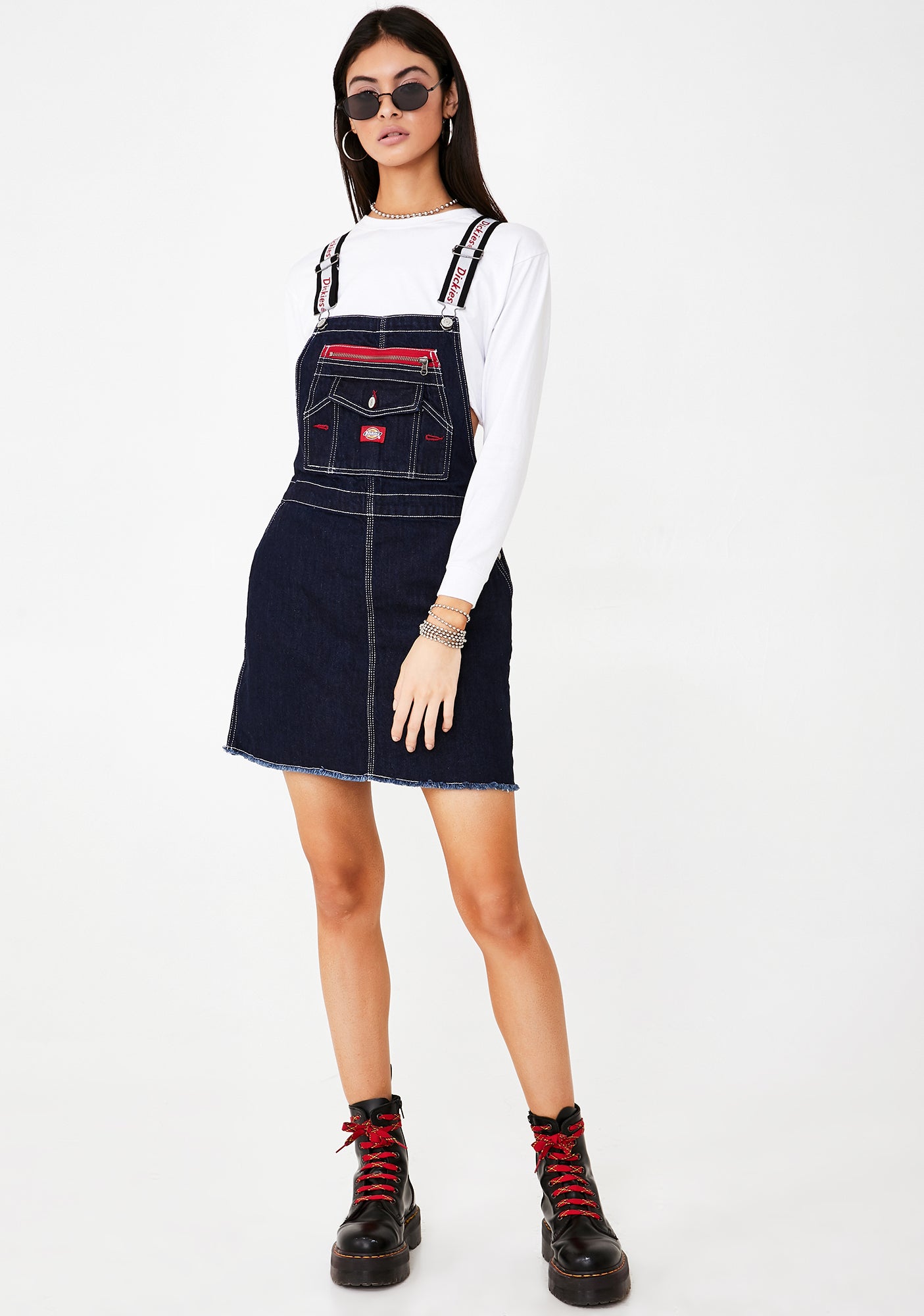 Carpenter Overall Dress – Dolls Kill