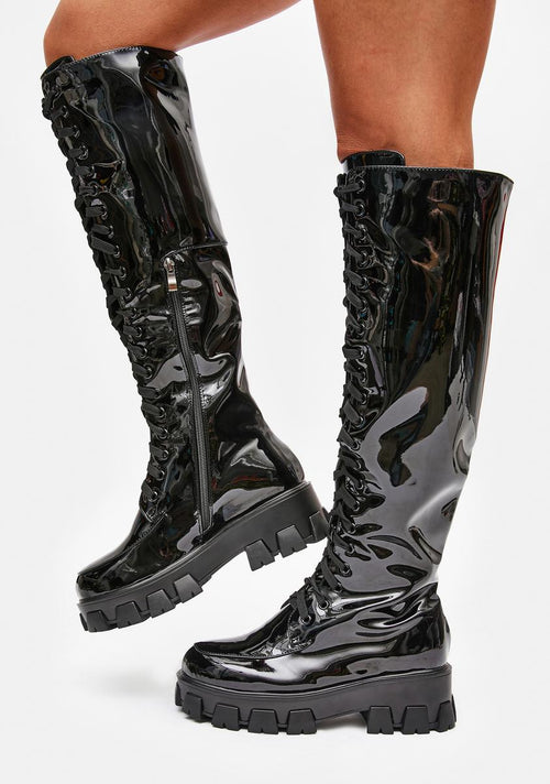 Excision Knee High Boots