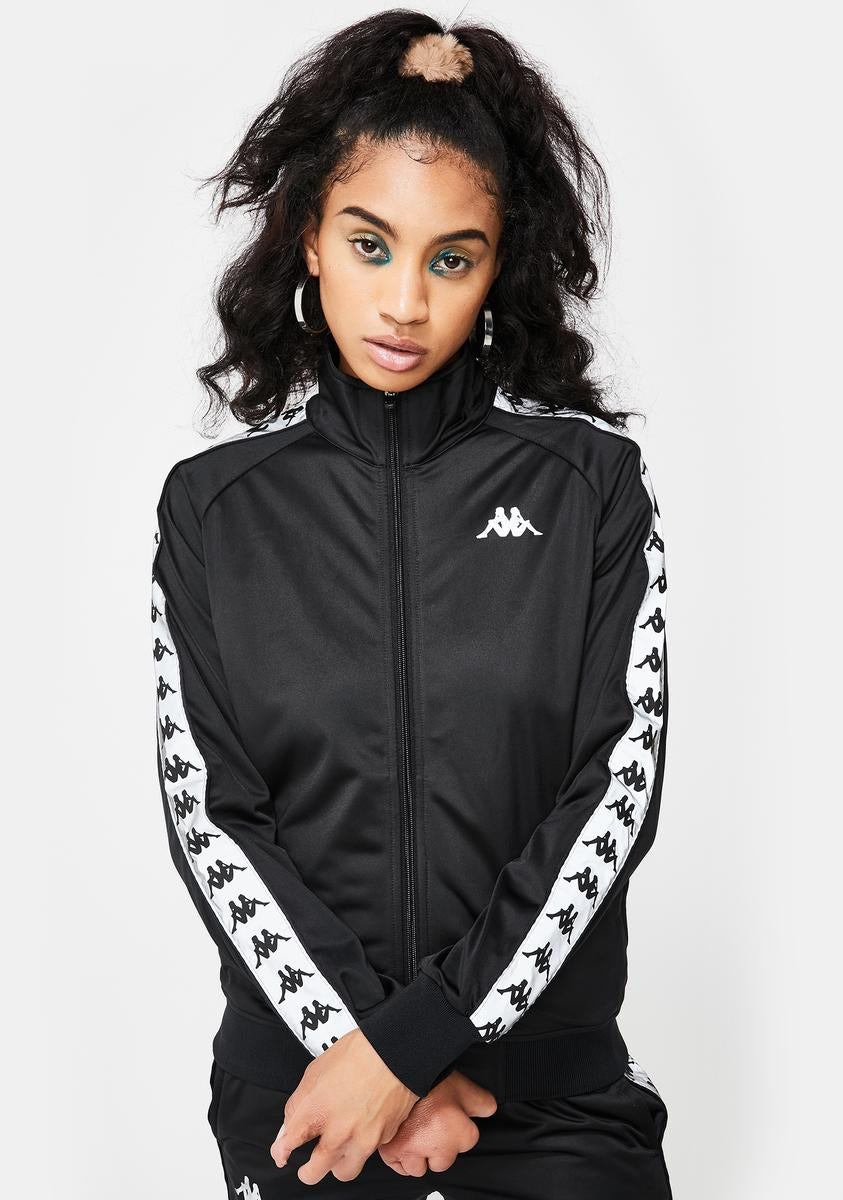 Kappa 222 Banda Dolly Reflective Track Jacket – Dolls Kill