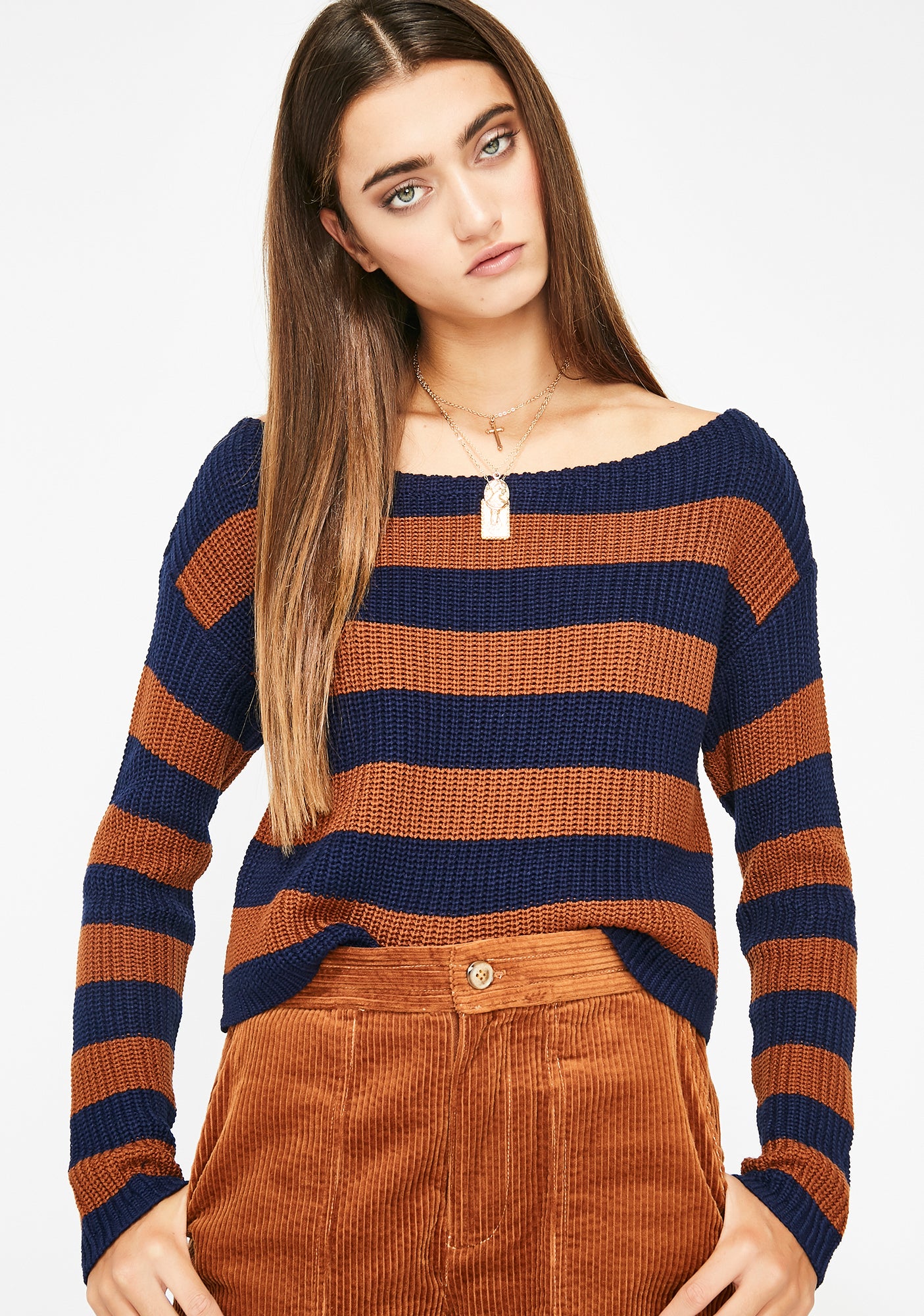 Blazed Out Babe Striped Top – Dolls Kill