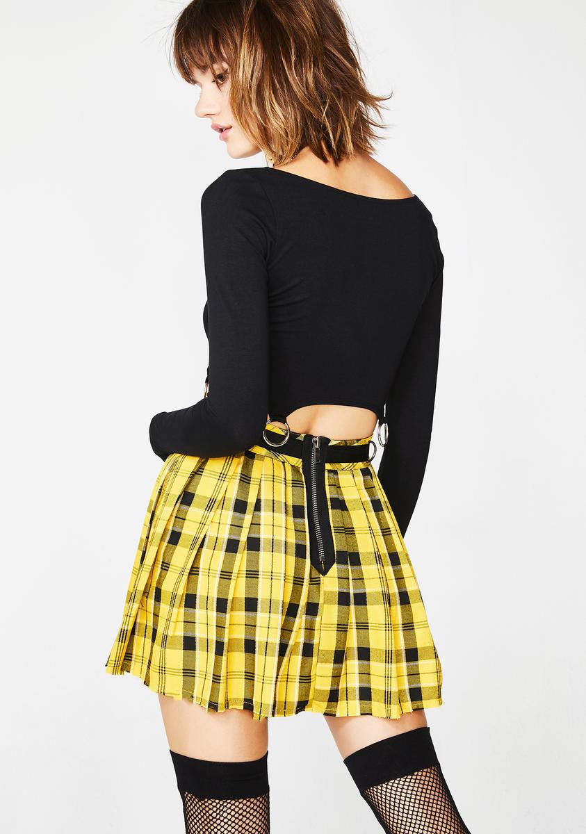 Yellow Polka Dots Midi Skirt – Satsuma African Clothing