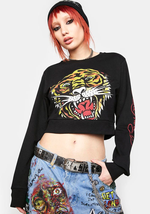 Look for Less Ed Hardy Tattoo Tee  The Budget Babe  Affordable Fashion   Style Blog