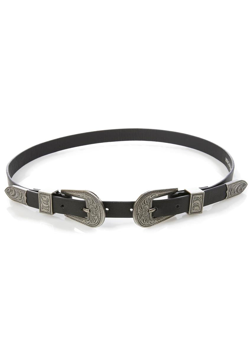 Deadeye Double Buckle Belt – Dolls Kill