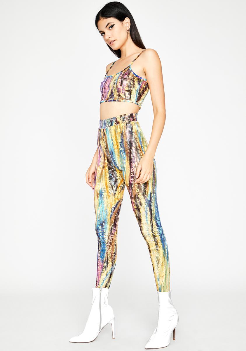 Abstract Print Pant Set – Dolls Kill