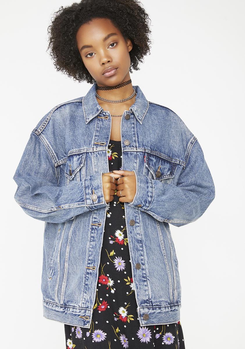 Levis Baggy Trucker Jacket – Dolls Kill