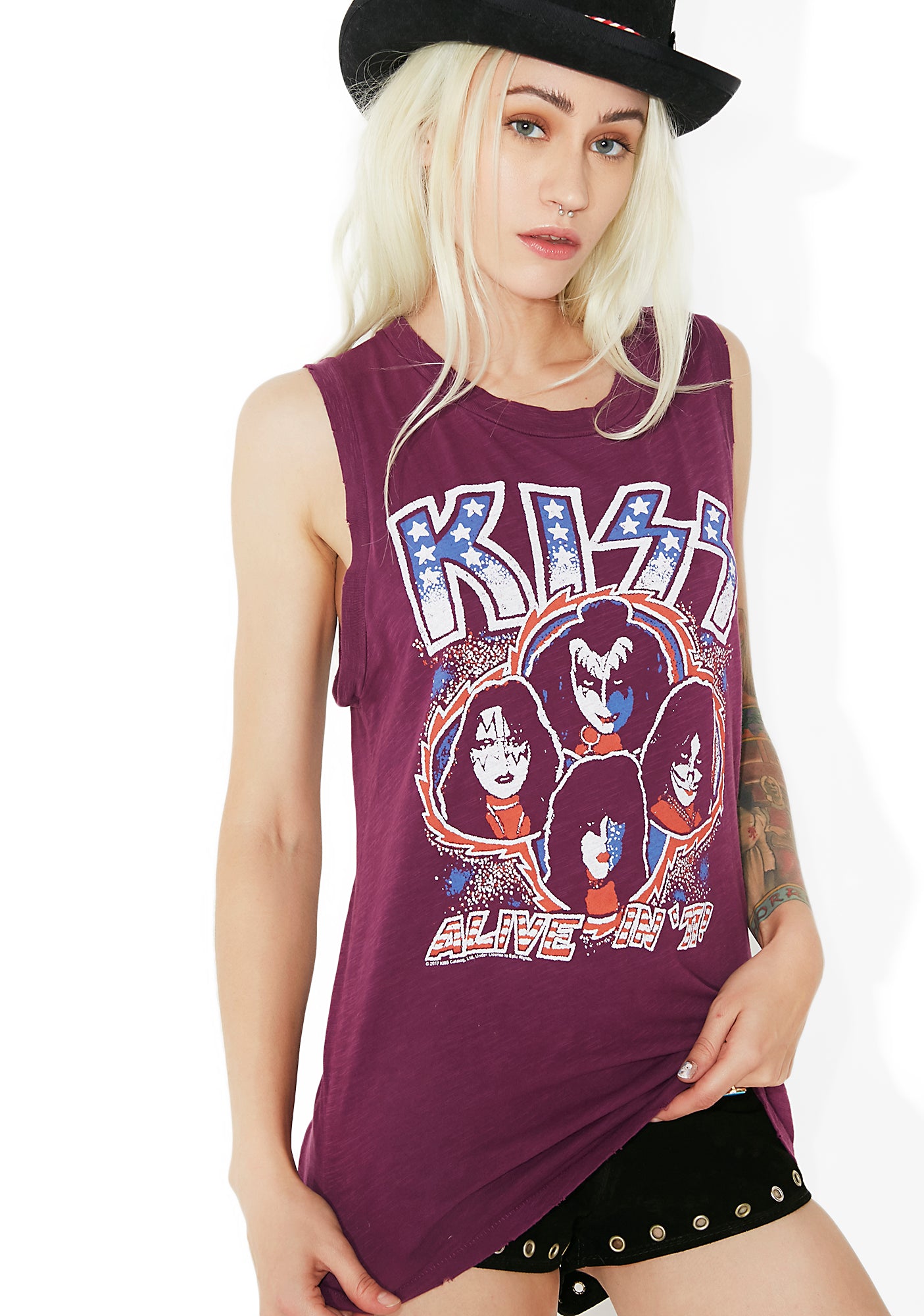 Kiss Tank – Dolls Kill