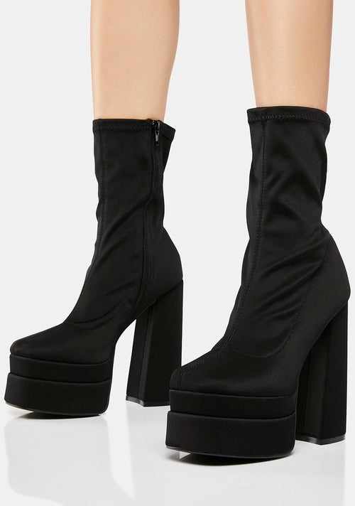 Fancy Night Out Heeled Booties