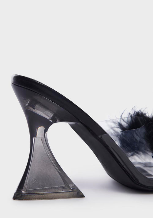 TK Maxx shoppers ridicule £130 furry heels that look like 'skinned