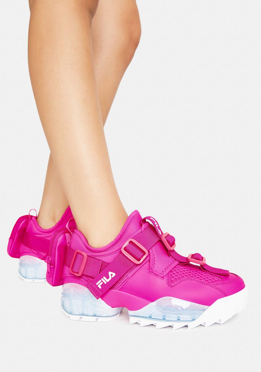 Fila Pink Glo Sneakers – Dolls Kill