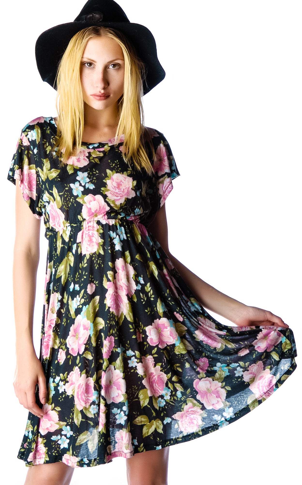 Grunge Rose Valley of the Doll Dress – Dolls Kill