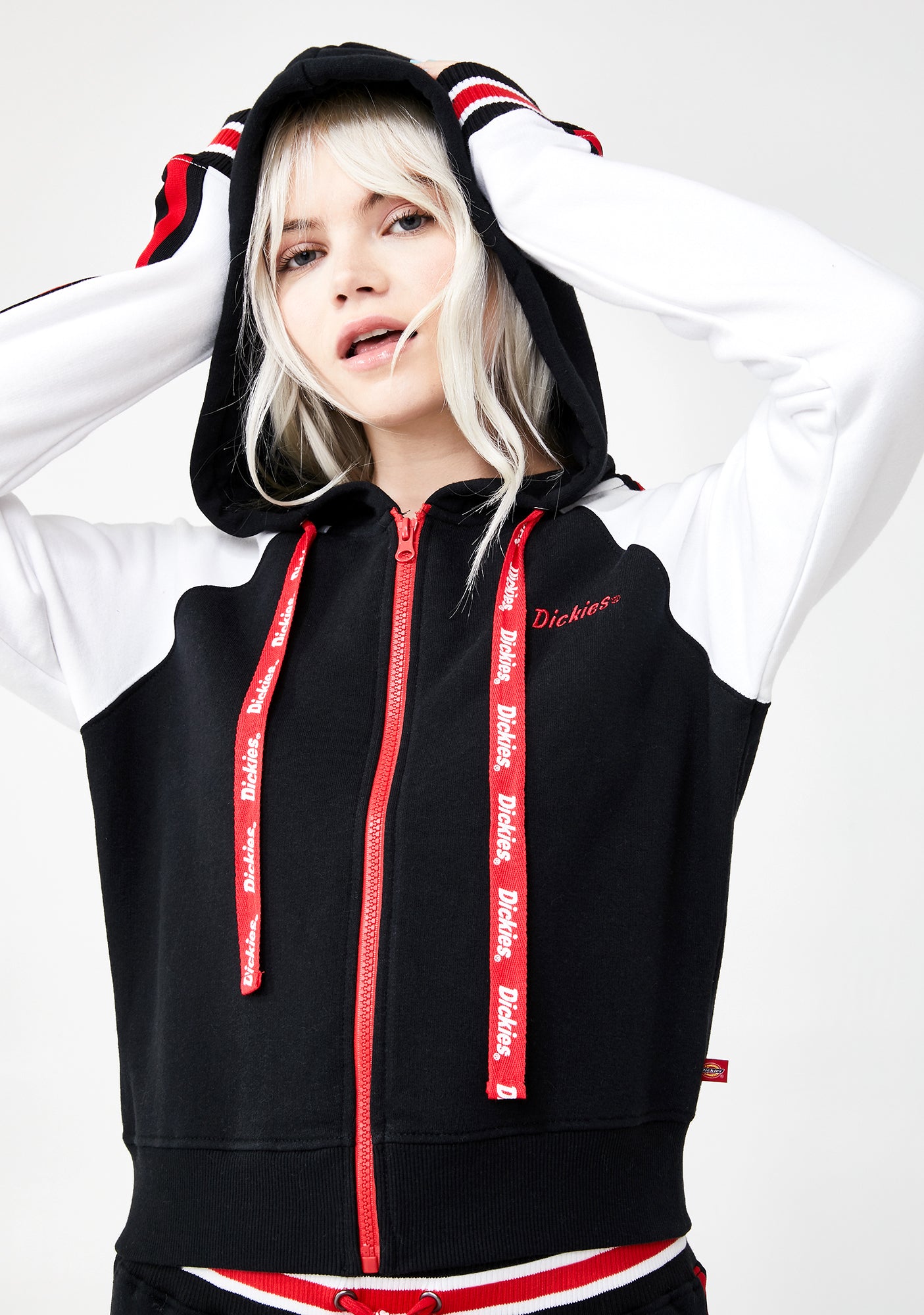 Zip Front Hoodie – Dolls Kill