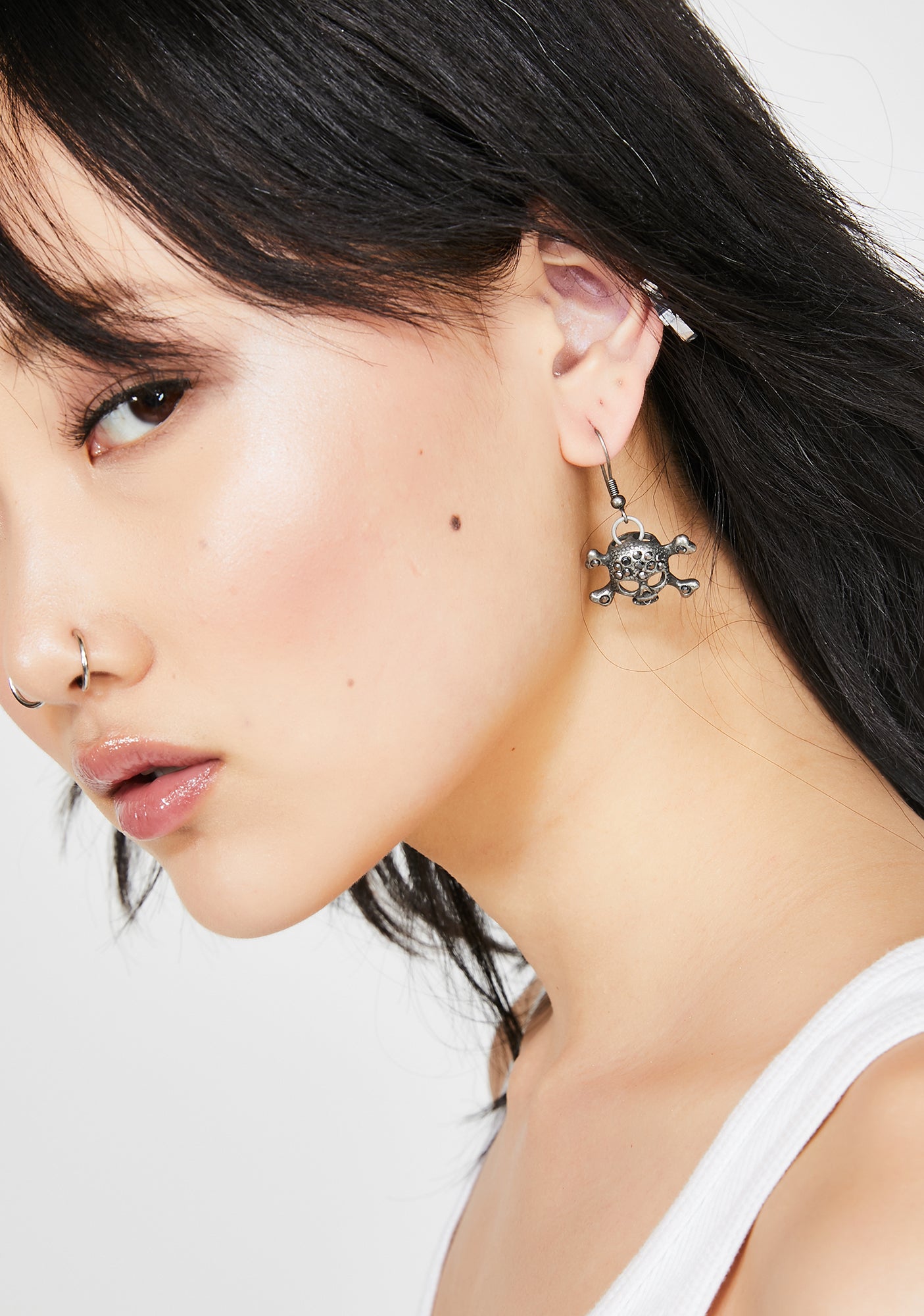 Toxxic Baddie Skull Earrings – Dolls Kill