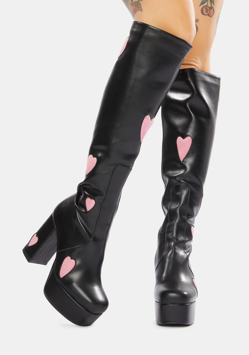 lamoda candyfloss boots