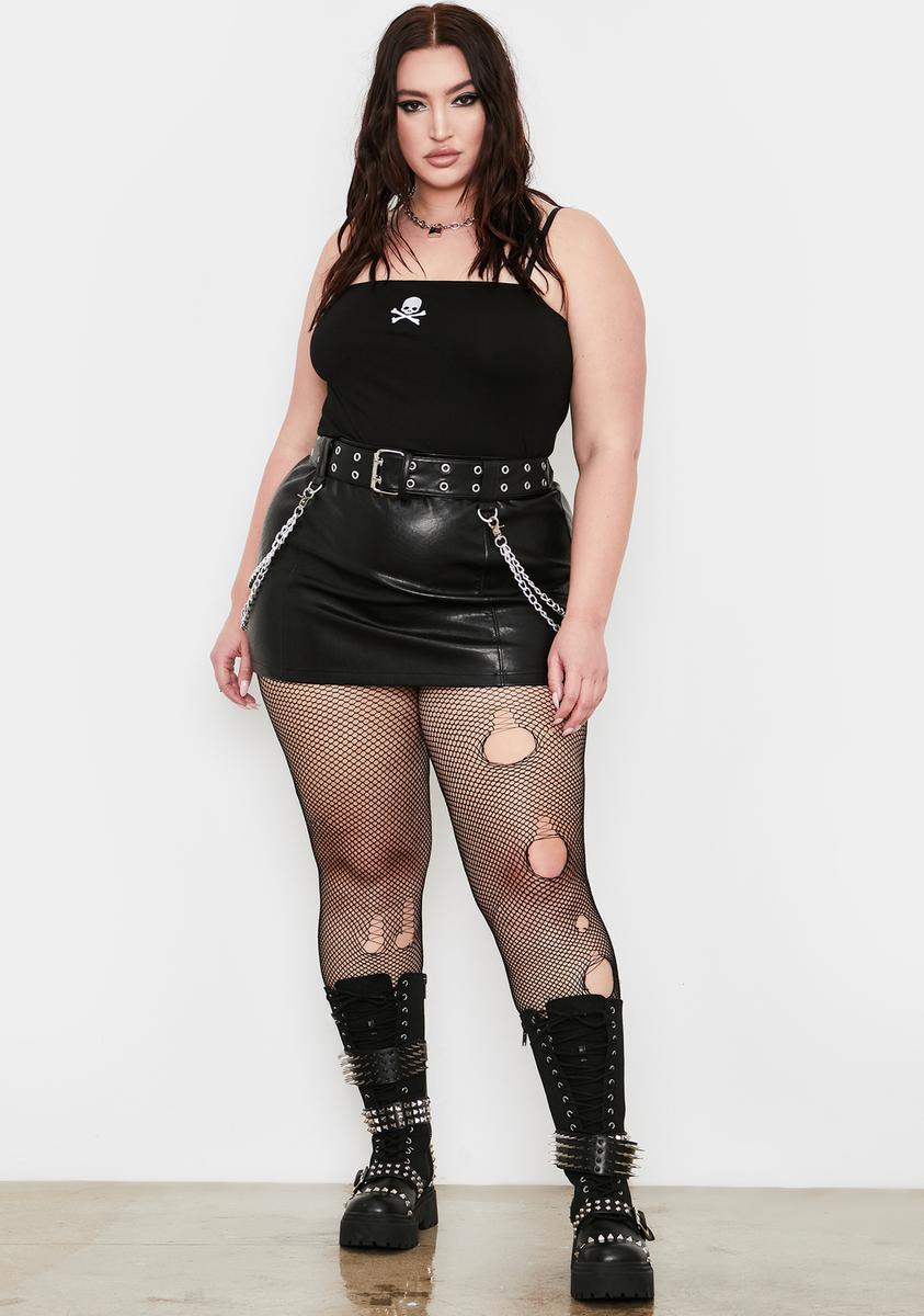 Her Untamed Heart Mini Skirt – Dolls Kill