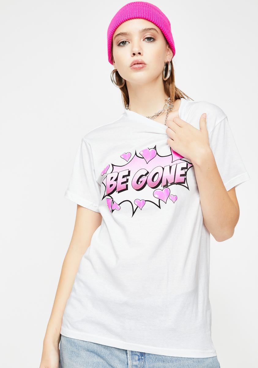 Be Gone Graphic Tee – Dolls Kill