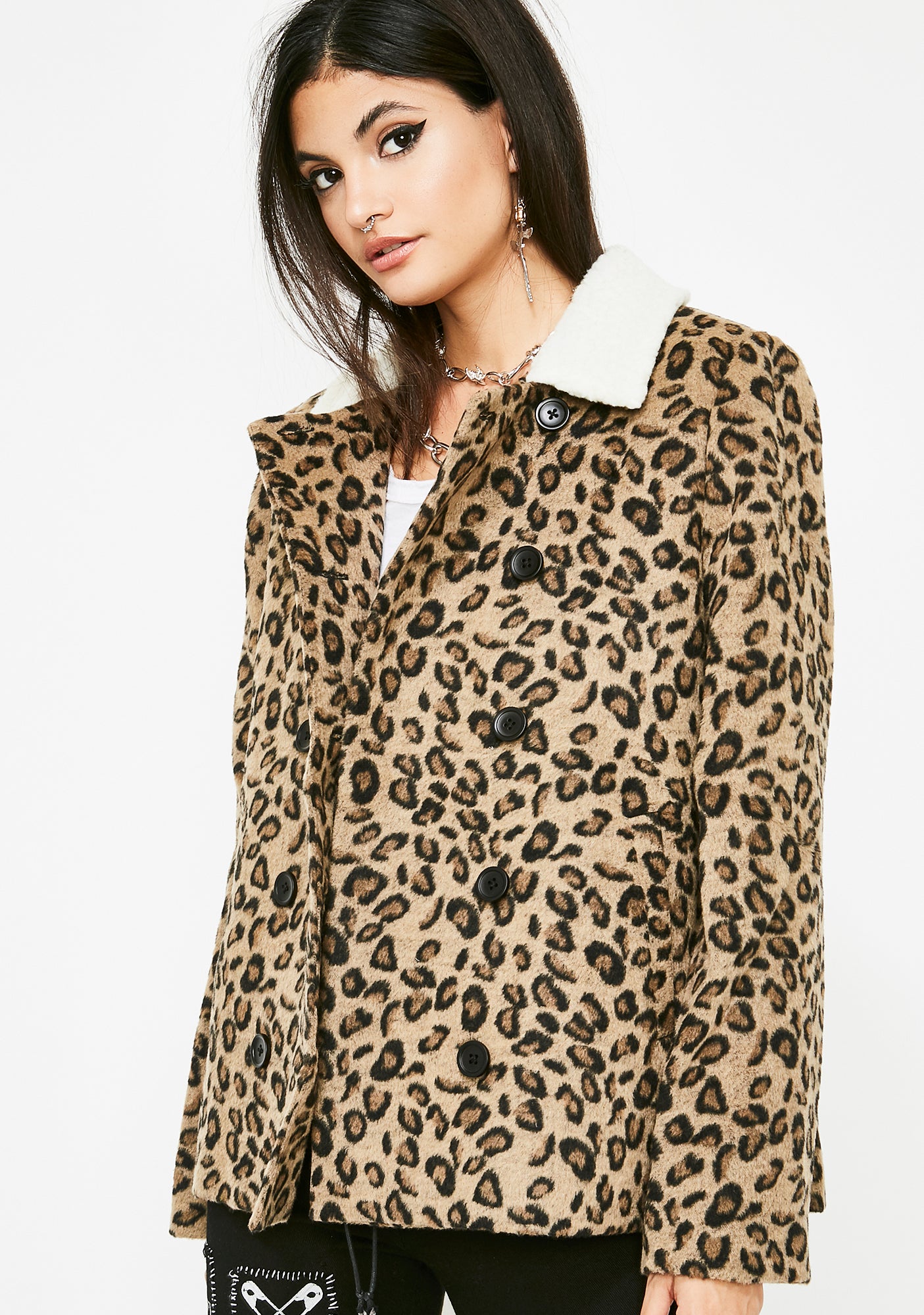 Sharp Claws Leopard Coat – Dolls Kill