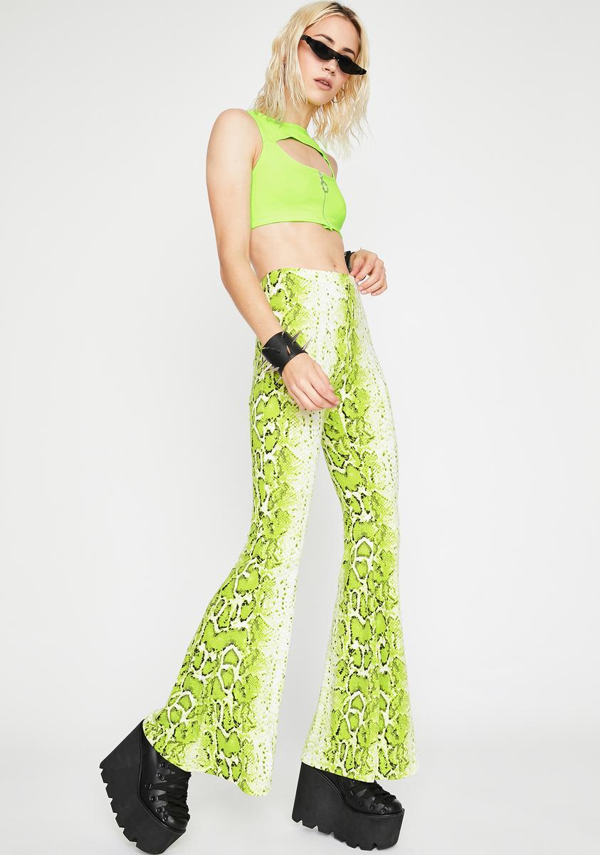 Slime Bitten Kandy Snakeskin Pants – Dolls Kill