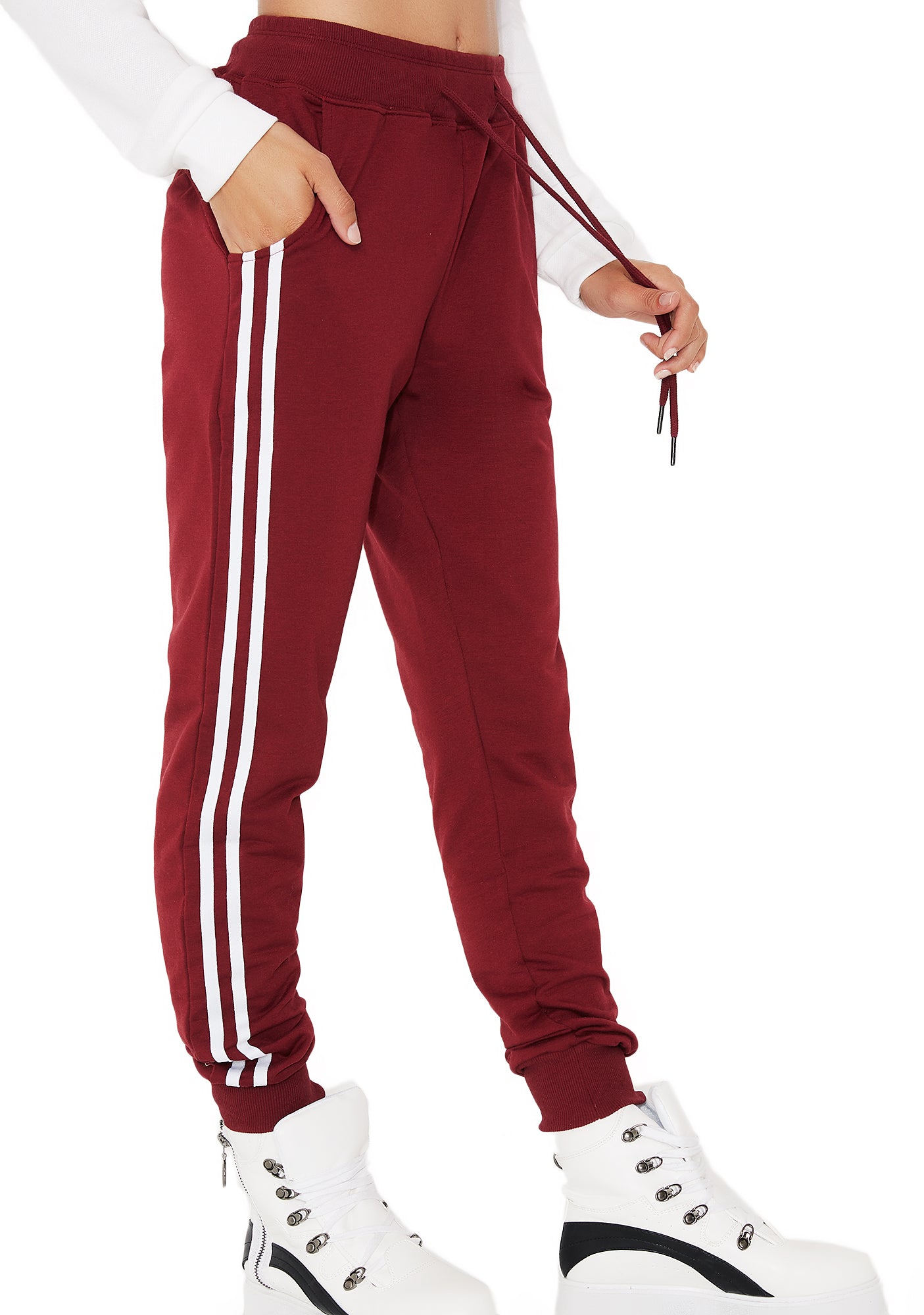 Game Time Striped Sweatpants – Dolls Kill