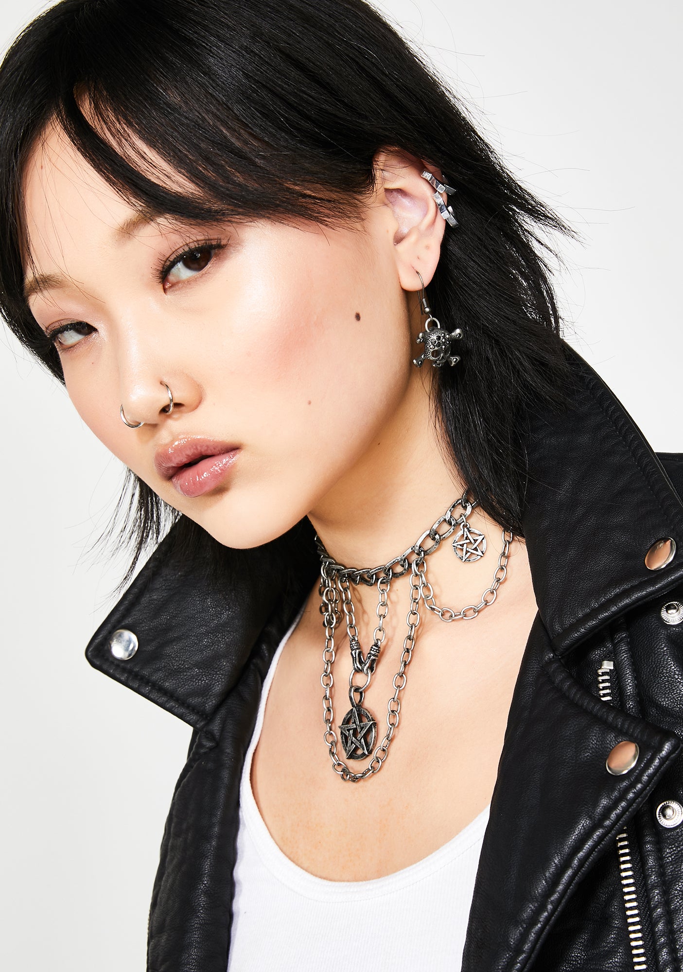 Toxxic Baddie Skull Earrings – Dolls Kill