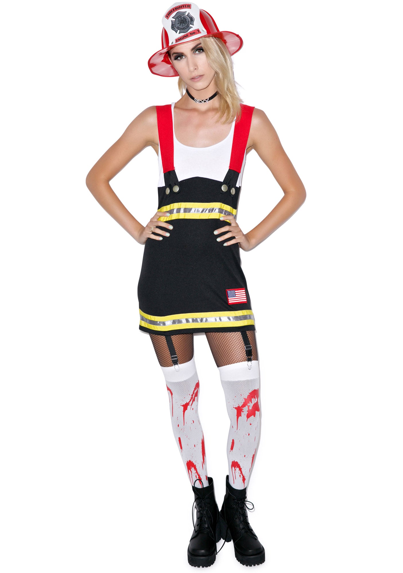 Backdoor Babe Fire Fighter Costume#N# – Dolls Kill