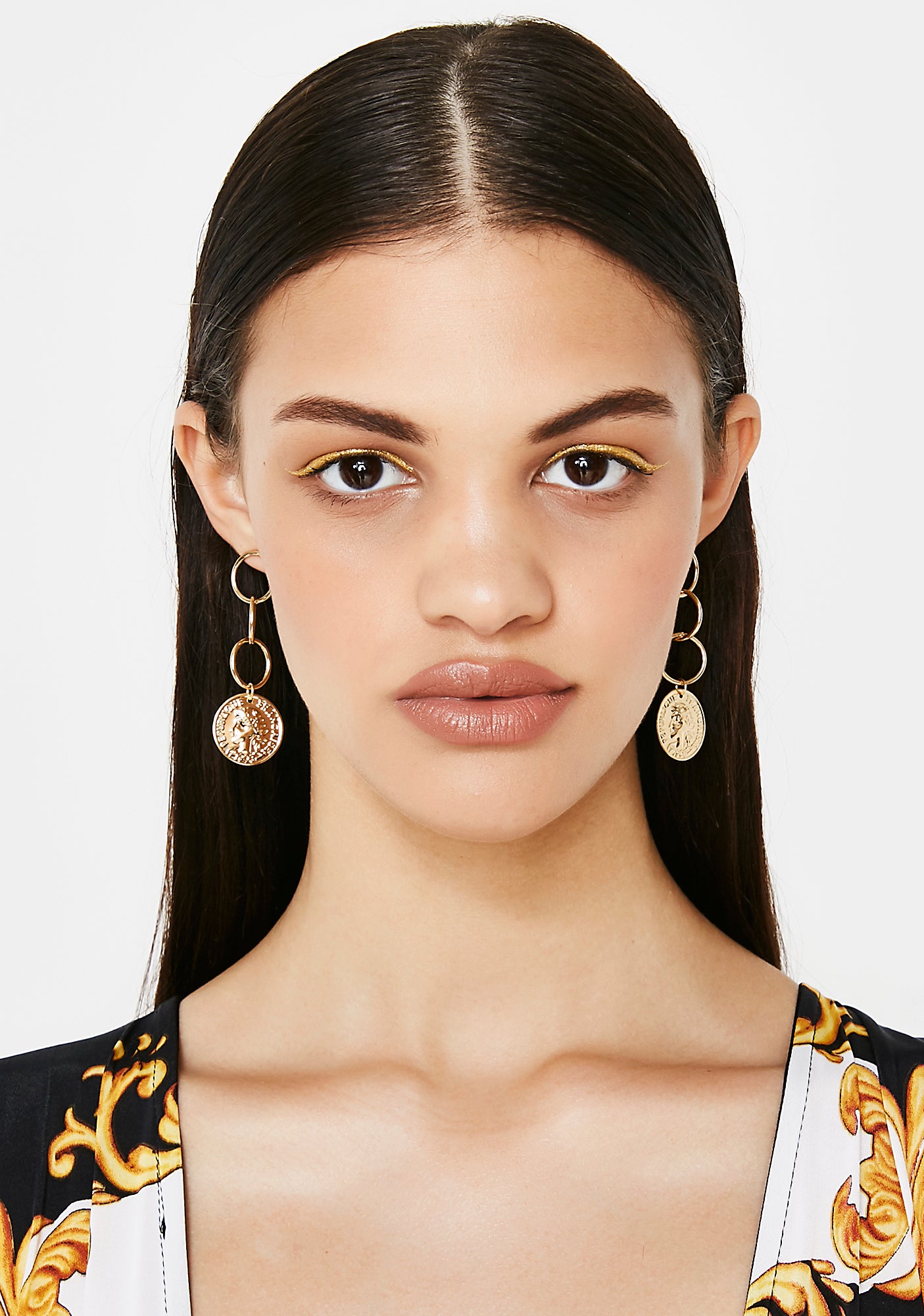 Flip A Coin Dangle Earrings – Dolls Kill