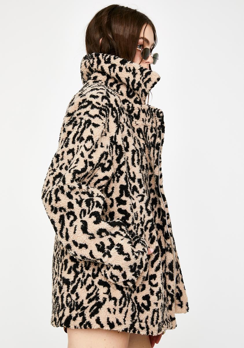 dolls kill leopard coat