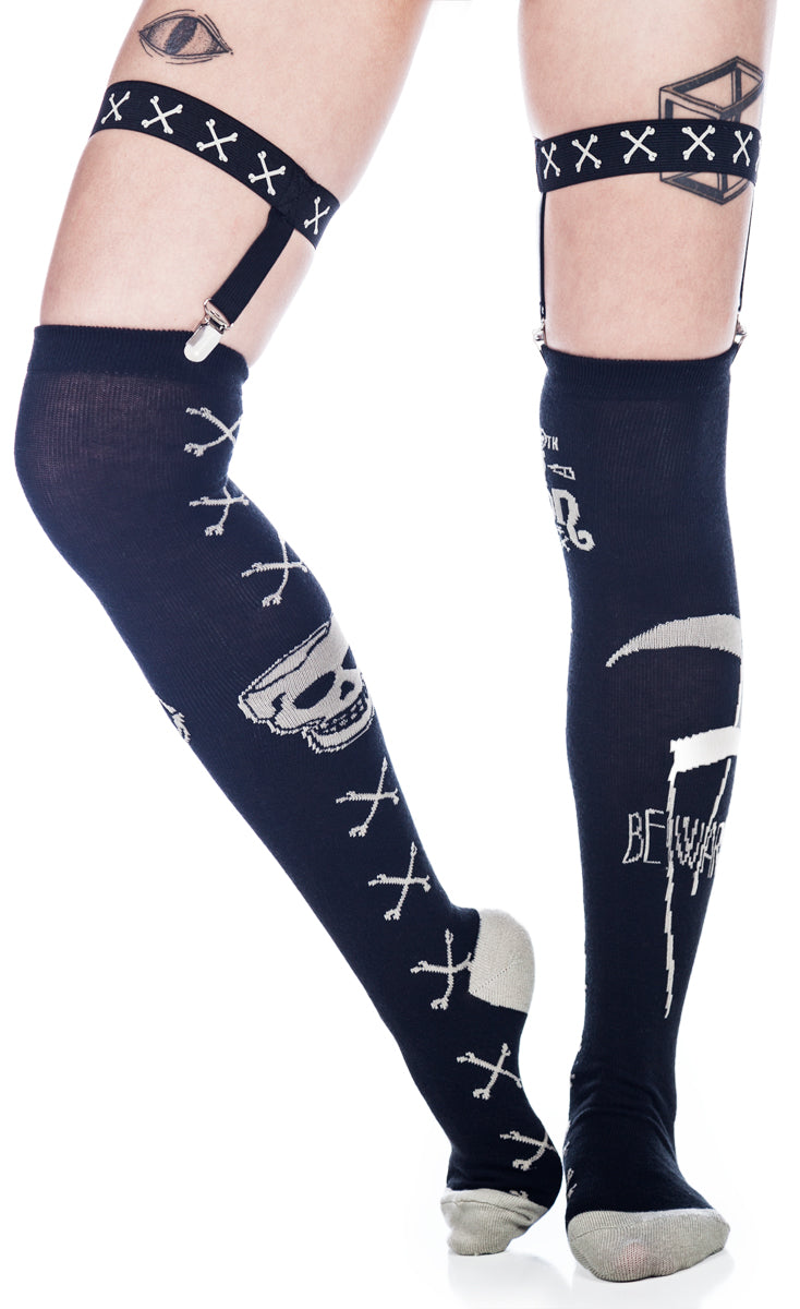 Poison Garter Socks – Dolls Kill