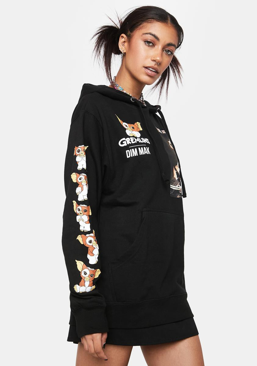 DIM MAK X Gremlin Mogwai Graphic Hoodie - Black – Dolls Kill