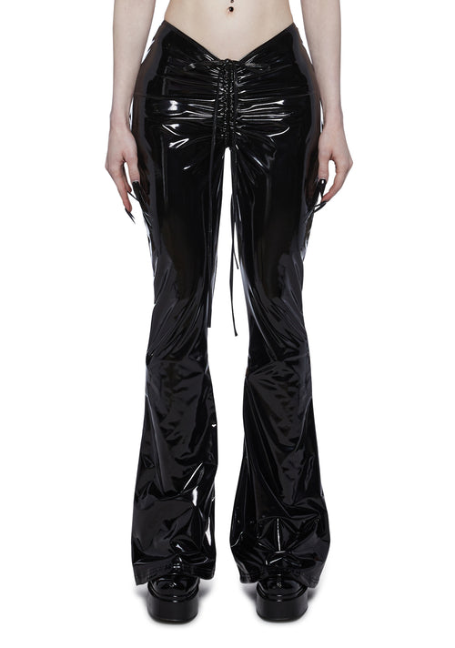Afends Echo  Recycled Sheer Pants  Black  Harry and Her