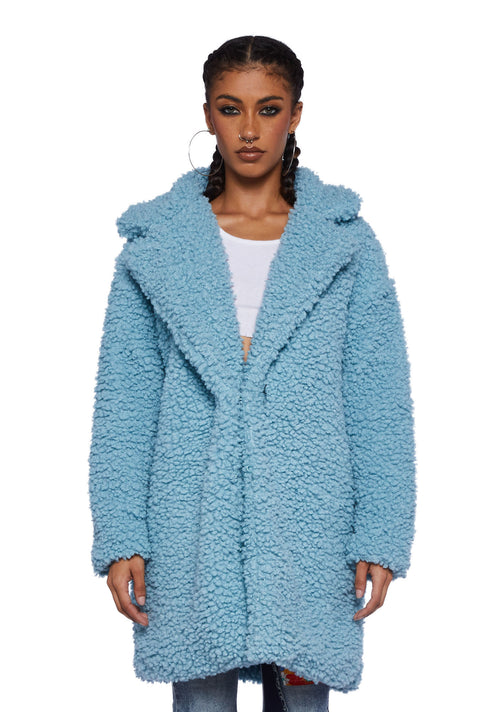 River Island Women's Faux Fur Coat