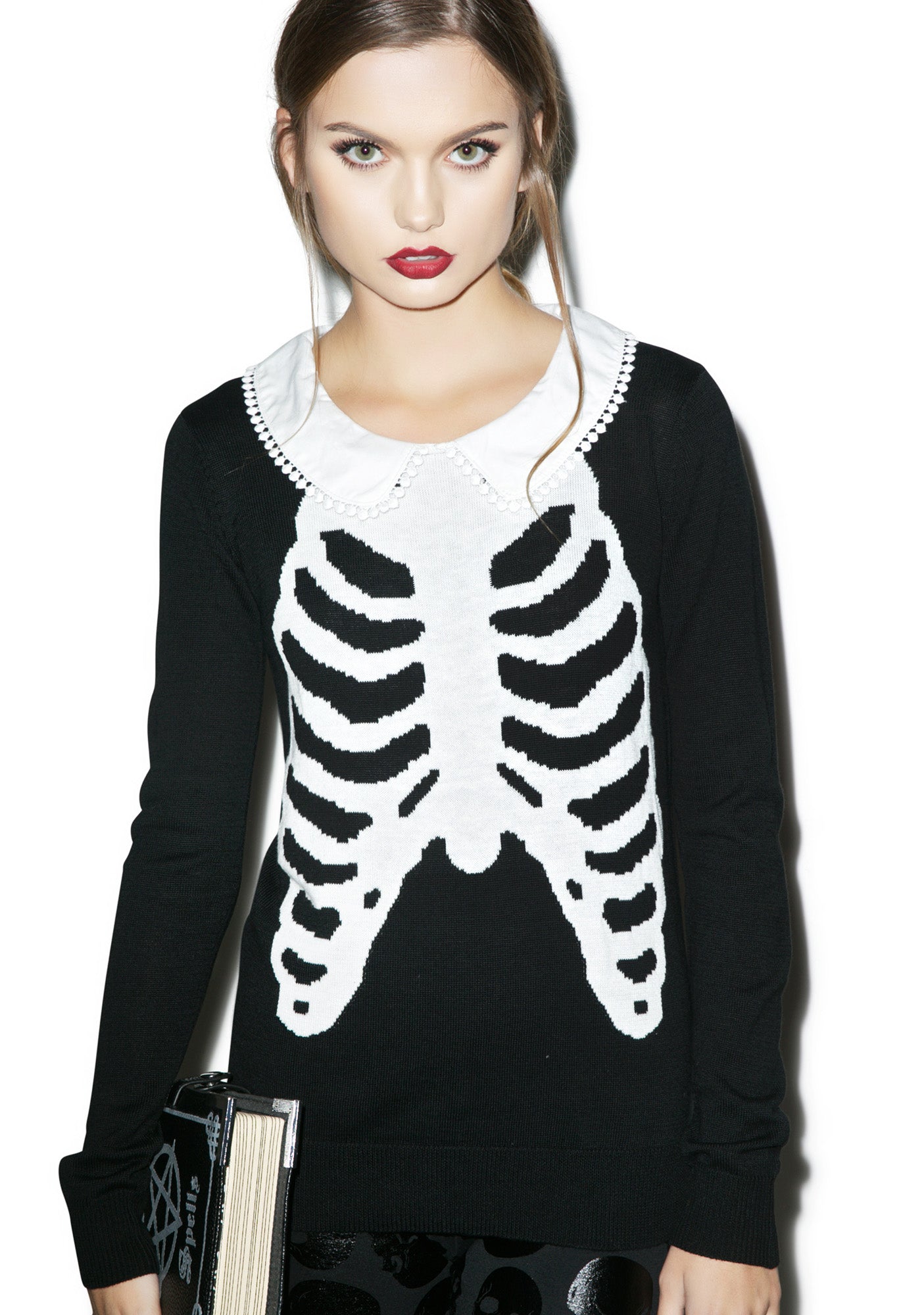 Wishbone Girly Sweater – Dolls Kill