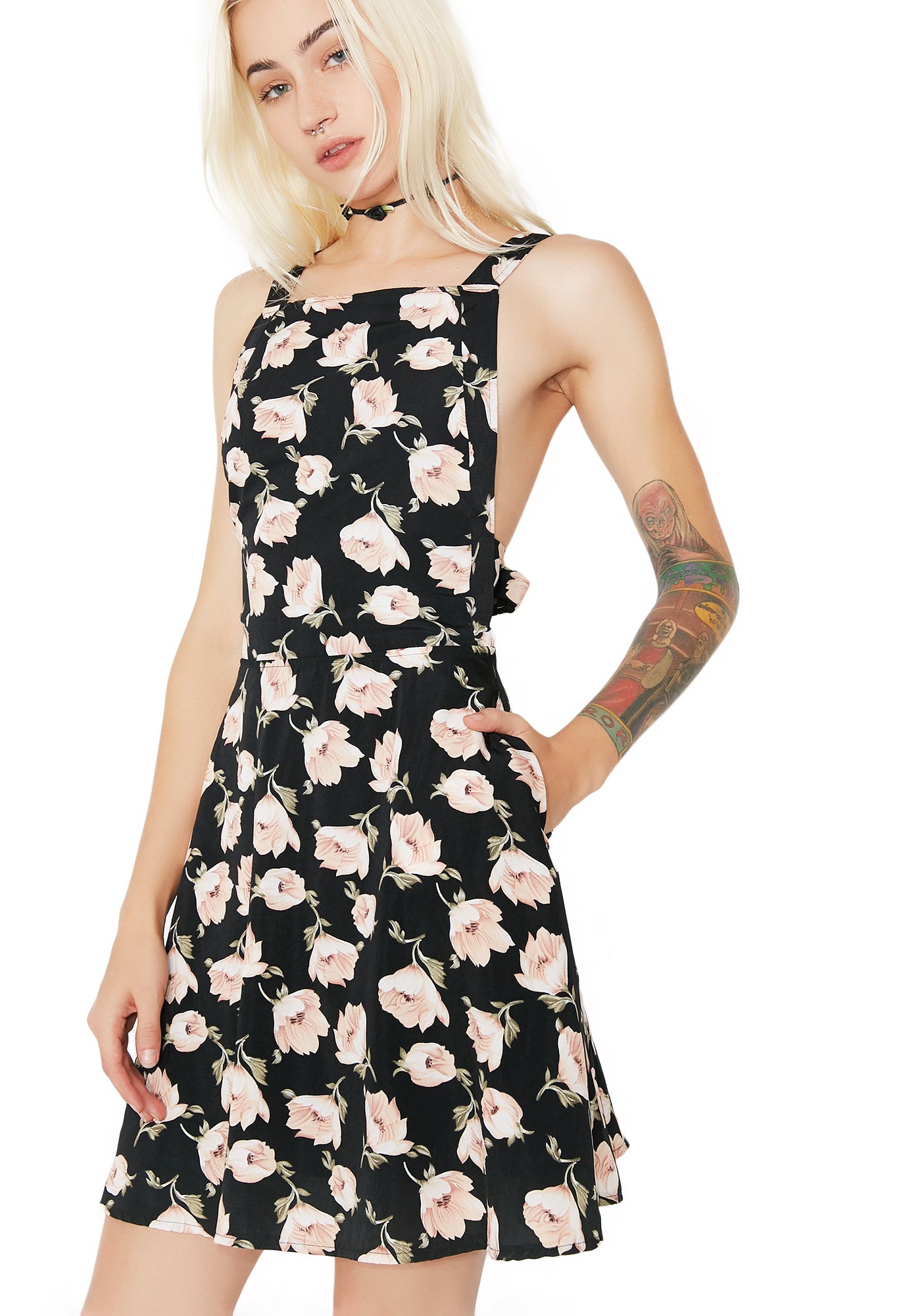 Sweet Lily Floral Dress – Dolls Kill