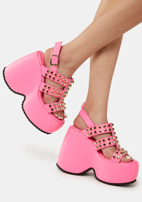 London Wedge Sandals