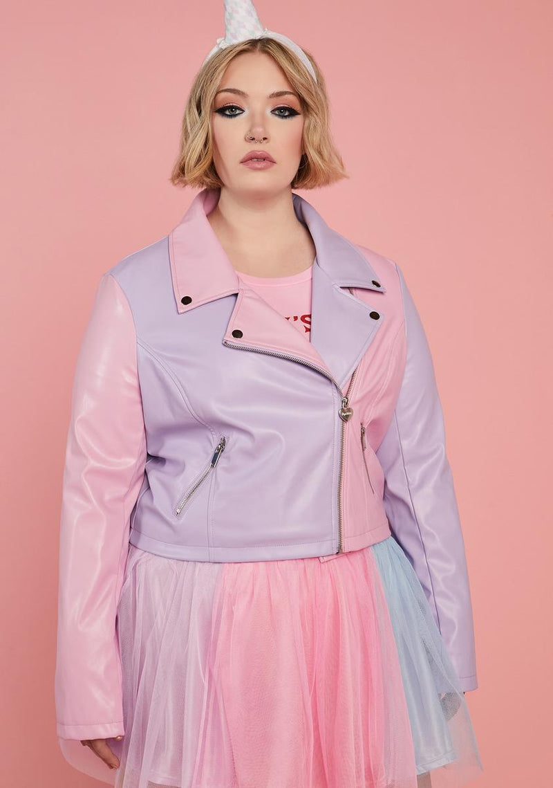 Dolls Kill Sugarthrillz Softcore Pink Satin Ruffle Bralette Top Size M -  $17 (66% Off Retail) - From Luna
