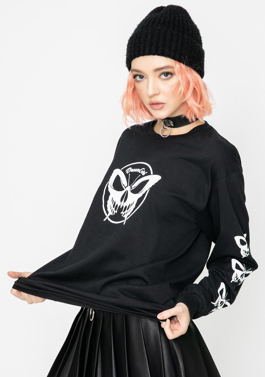 Skullerfly Graphic Tee – Dolls Kill