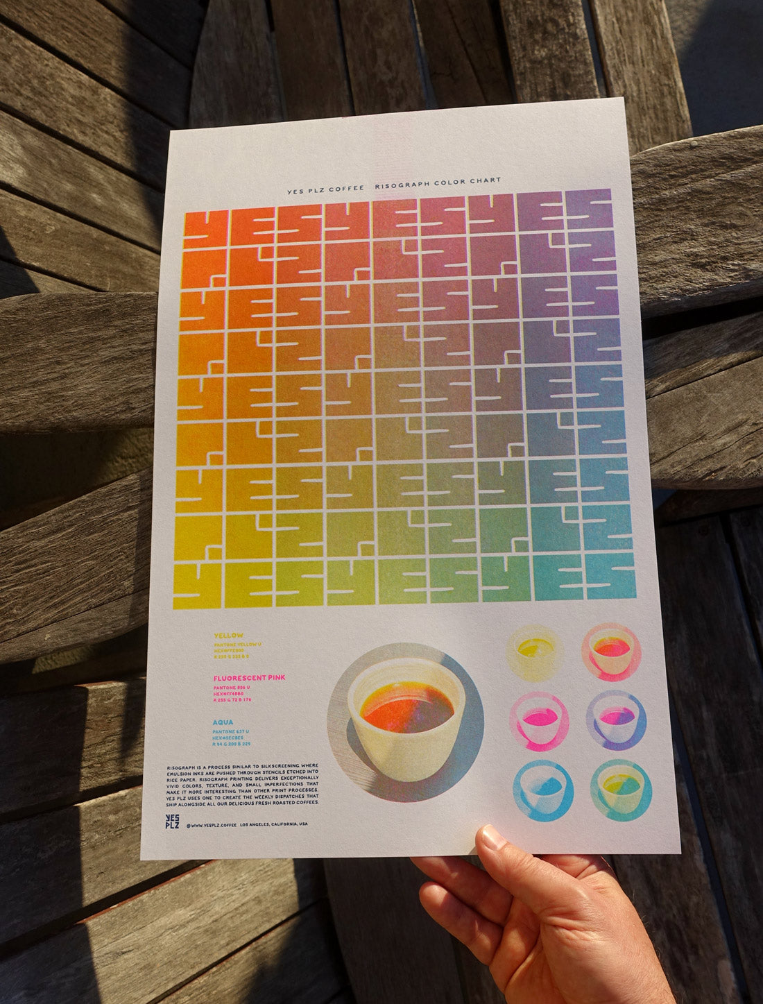 printer color chart