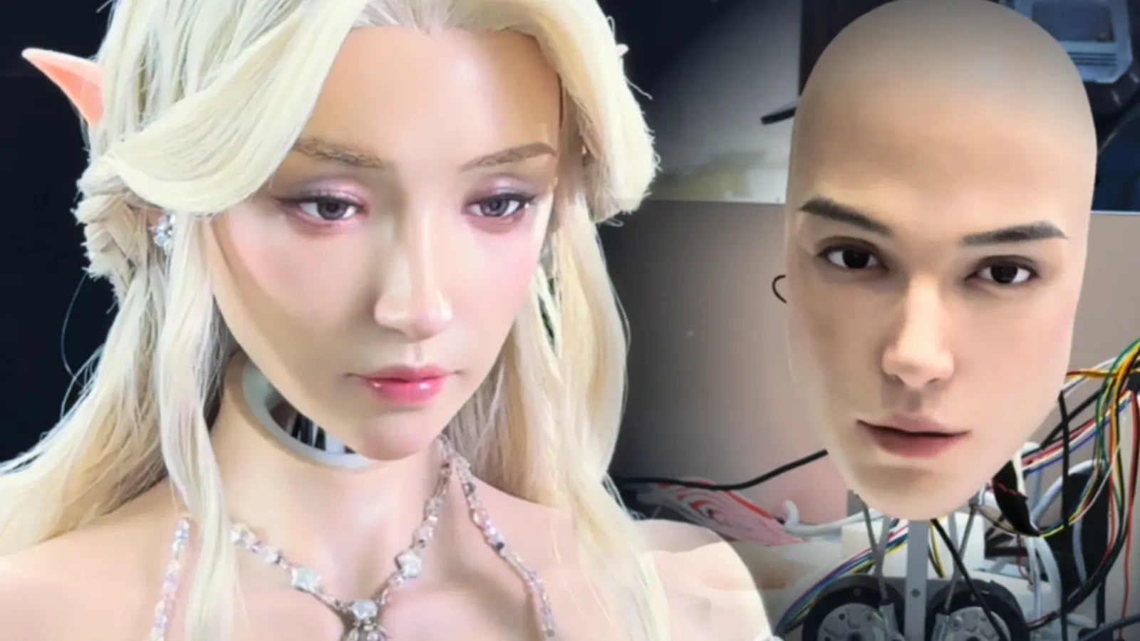 AheadForm Elf V1 Emotional Robot - 30 Muscle-driven Ultra-realistic Expression Robot