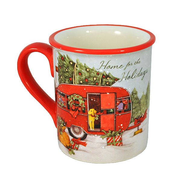 Warm & Cozy – Red Christmas Mug - 139Made, LLC