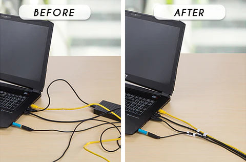 Adhesive Mini Cords Organizer
