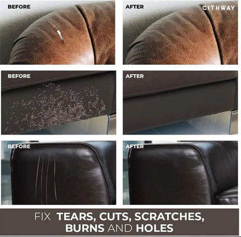 Car Leather Restorer Kit Leather Repair Gel Of Your Couch Sofa Car