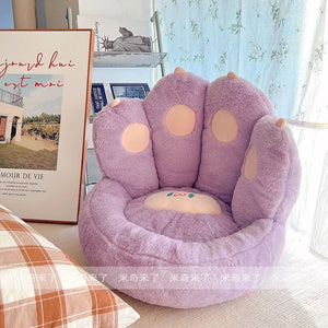 Cartoon Futon Seat Back Cushion Lazy Sofa Beanbag Sofa Children's Room Bedroom On-floor Cushion Thick Pet Bed - shoptot