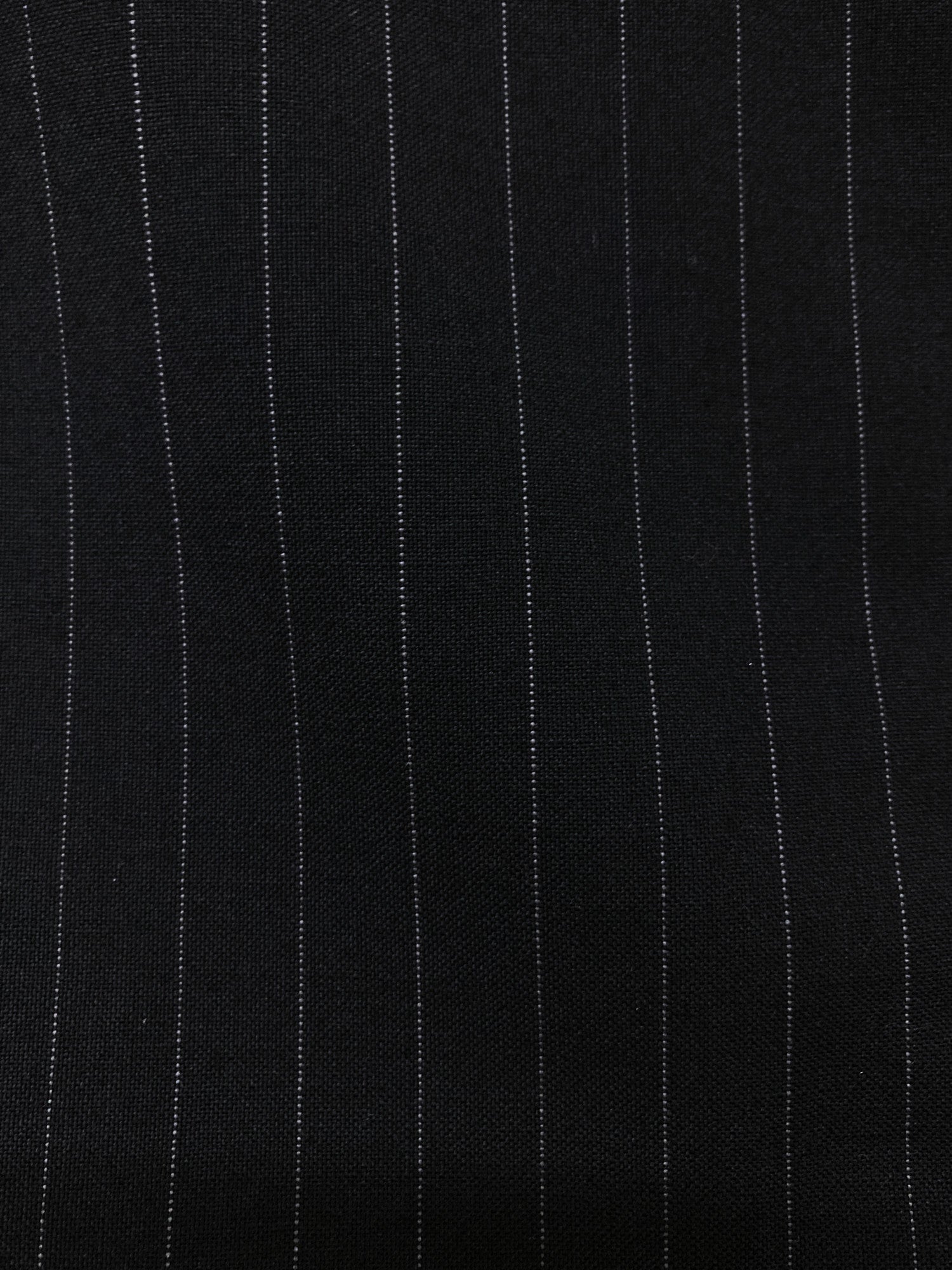 Fendi Uomo 1990s striped black wool three button blazer - size 48