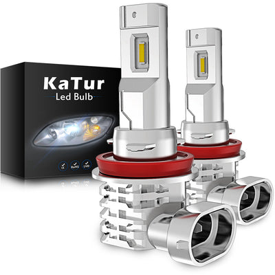 KaTur H7 Led Headlight Bulbs Waterproof All-in-One LED Headlight 55W –  katur car things
