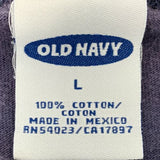 Etiqueta de ropa vintage Old Navy 2001