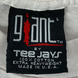 Vintage Giant By Tee Jays Tag Label 1994