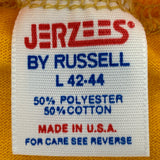 Vintage Jerzees Clothing Tag Label 1986