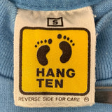 Etiqueta de etiqueta de ropa Vintage Hang Ten 1980