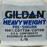 Gildan Heavyweight Pre-Shrunk Tag Label 1997
