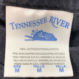 Etiqueta de ropa vintage del río Tennessee 2002